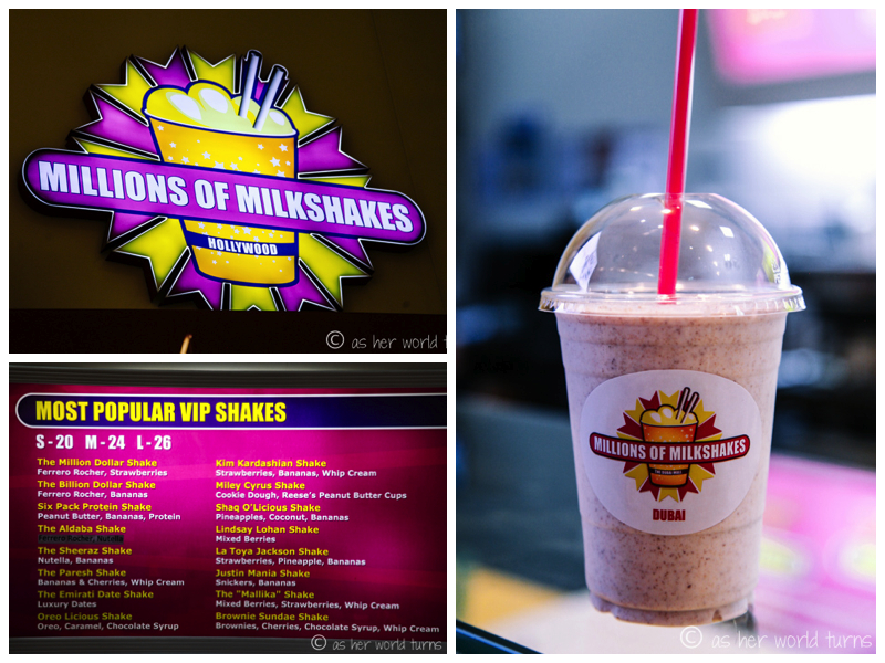 DubaiMallMilkshakes