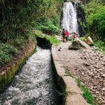 Peguche Waterfall in Ecuador