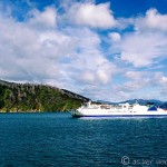 Ferry Ride to the South Island of New Zealand