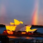 A Rainbow Sunset over Sydney
