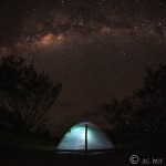 Camping on Fraser Island
