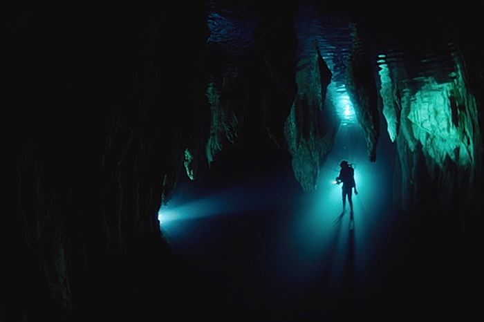 Watch Your Head… Diving Chandelier Cave | As Her World Turns