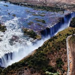 Helicopter Ride Over Victoria Falls
